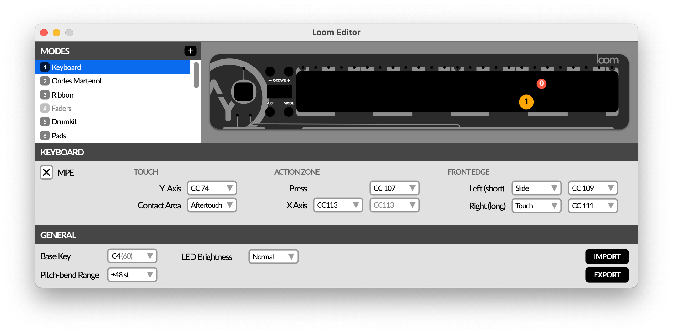 The current version of the Loom Editor.